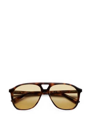 Chimi Uma pilot-frame sunglasses - Brown