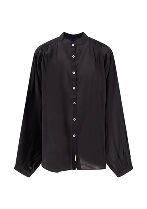Mes Demoiselles Celeste gathered-detail shirt - Black
