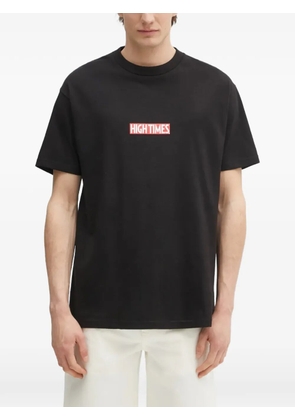 WACKO MARIA High Times logo-print T-shirt - Black