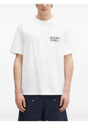 WACKO MARIA logo-print short-sleeve T-shirt - White