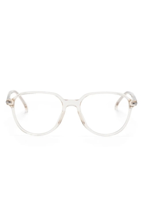 Carrera round-frame glasses - White