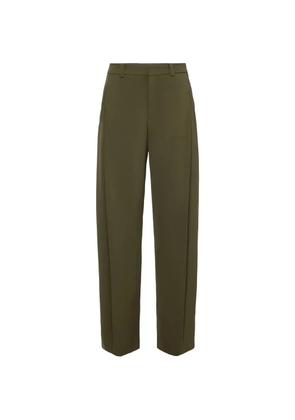 Drykorn pressed-crease tailored trousers - Green