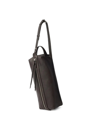 LEMAIRE Care shoulder bag in nappa lambskin - Brown