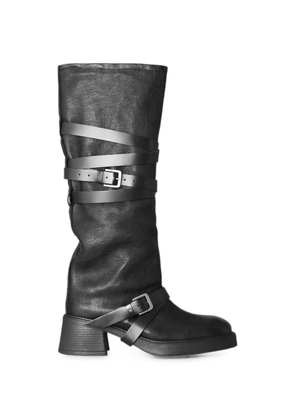 Miista Katarzyna belted tall boots - Black