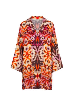 Anjuna sequin-embellished mini dress - Pink