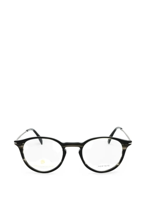 Eyewear by David Beckham round-frame glasses - Black