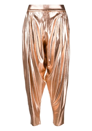 TOM FORD lamé tapered trousers - Pink
