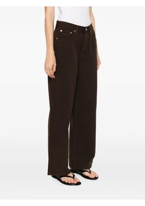 St. Agni canvas mid-rise jeans - Brown