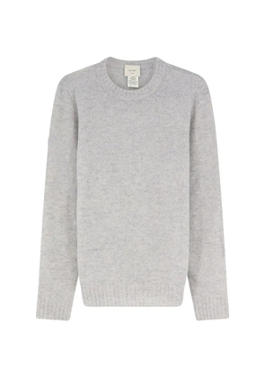 Alysi ribbed-trim sweater - Grey