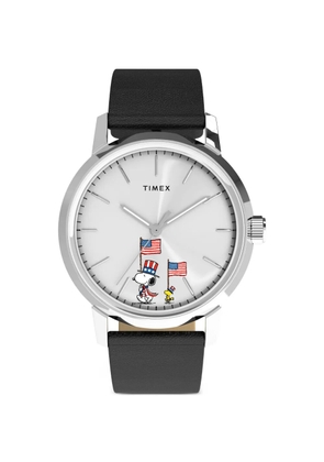 TIMEX x Peanuts Marlin Americana 40mm watch - Silver