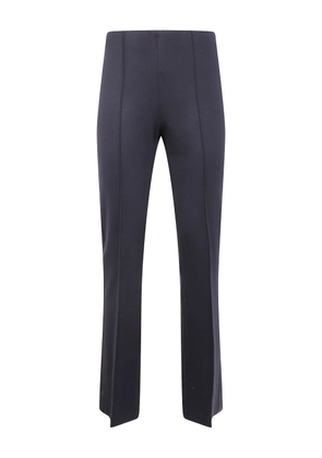 Seventy centre-seam cotton trousers - Black