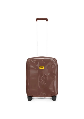 Crash Baggage cabin Icon dented suitcase - Brown