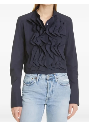 TWP Patti ruffled blouse - Blue