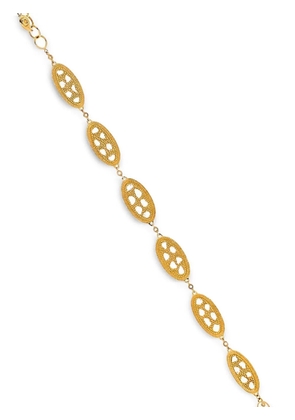 COOMI diamond oval-disk bracelet - Gold