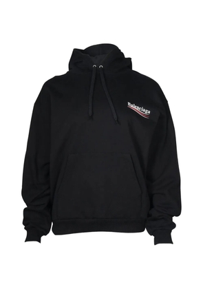 Balenciaga Pre-Owned Political Campaign cotton hoodie - Black