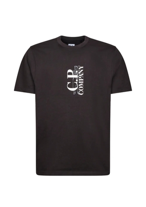 C.P. Company logo-print short-sleeve T-shirt - Black
