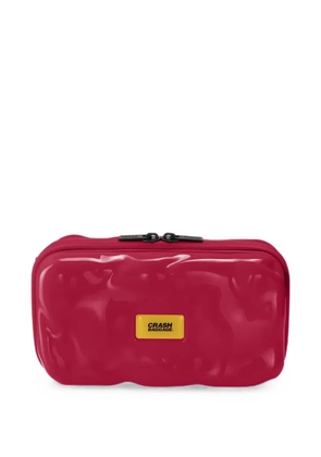 Crash Baggage mini Icon Tone On Tone makeup bag - Pink