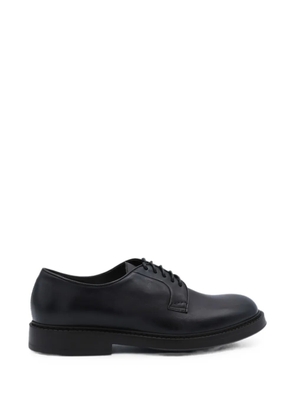Doucal's leather lace-up derby shoes - Black