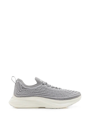 APL: ATHLETIC PROPULSION LABS knit lace-up sneakers - Grey