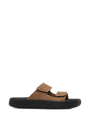 VEJA Etna suede brown black sandals