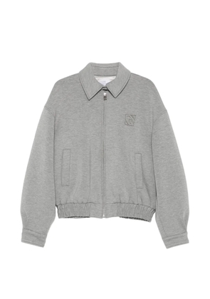 Giuseppe Di Morabito zip logo jacket - Grey