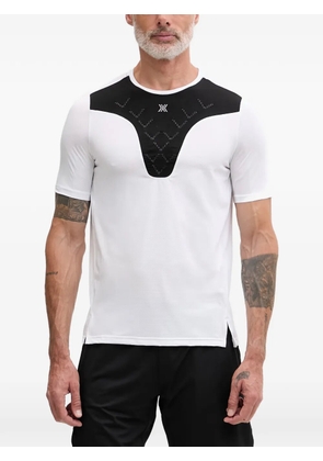 X BIONIC logo-print panelled T-shirt - White