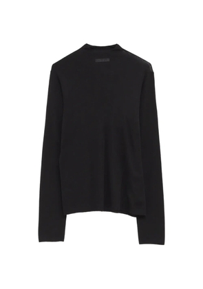 The Row long-sleeve top - Black