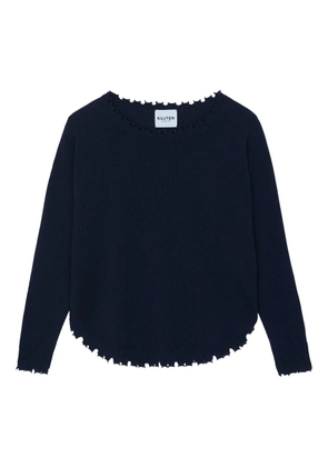 kujten Mela scalloped sweater - Blue