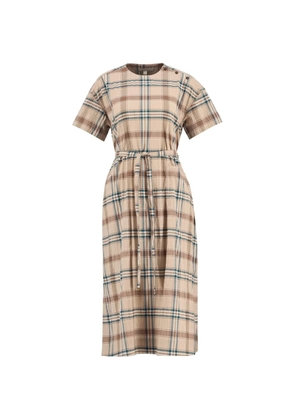 Barbour Gwen midi dress - Neutrals