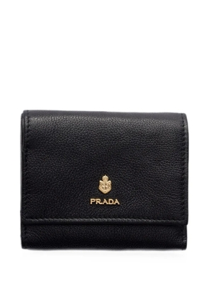 Prada small leather wallet - Black