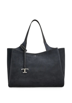Tod's bag in suede medium - Blue