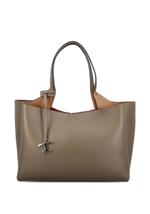 Tod's bag in leather medium - Neutrals
