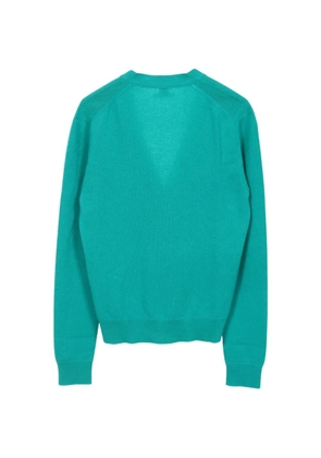 Hermès Pre-Owned 2010s V-neck cashmere cardigan - Green