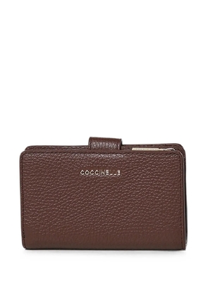 Coccinelle Metallic Soft wallet - Brown