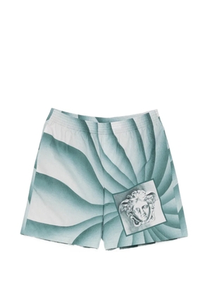 Versace The Vortex Medusa-print shorts - Green
