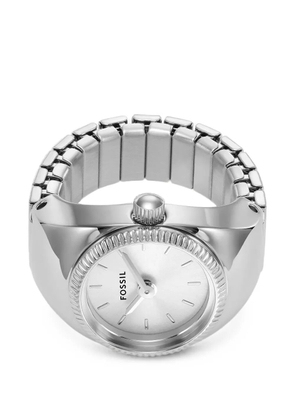 FOSSIL two-hand 15mm ring watch - Silver