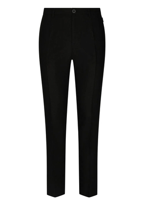 Dolce & Gabbana tailored linen trousers - Black