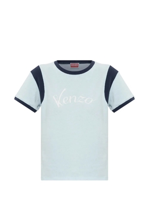 Kenzo logo-print T-shirt - Blue