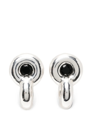 Uncommon Matters Infinity crystal-embellished earrings - Silver