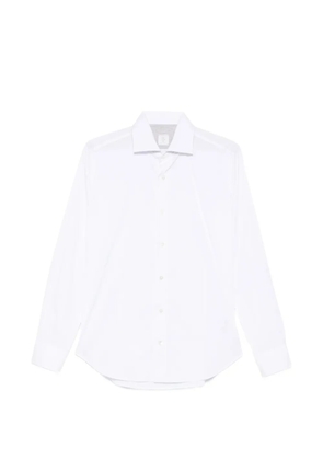 Eleventy spread-collar button-up shirt - White
