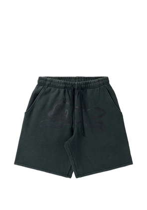 ICECREAM logo-print jersey shorts - Black