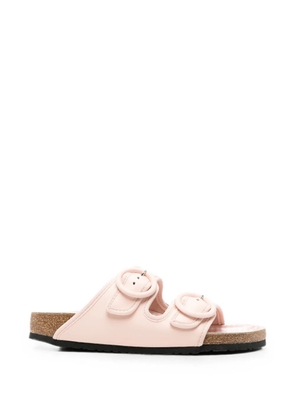 Birkenstock debossed-logo slides - Pink