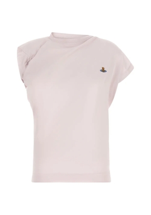 Vivienne Westwood Hebo asymmetrical draped top - Pink