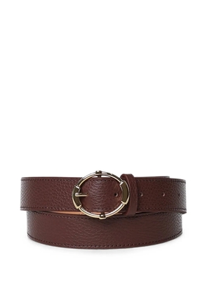 Coccinelle grainy belt - Brown