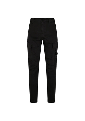 C.P. Company Lens-detail cargo pants - Black