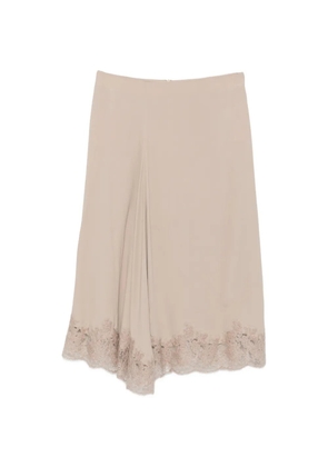 P.A.R.O.S.H. Arnia midi skirt - Neutrals