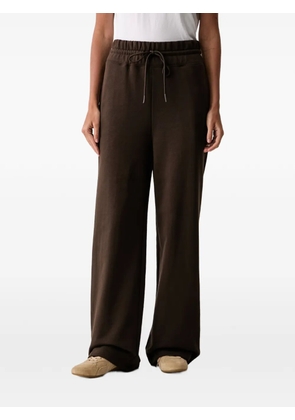 TWINSET logo-print drawstring track pants - Brown