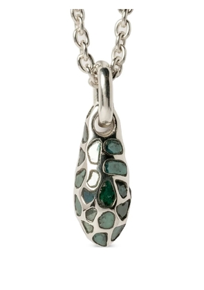Parts of Four Chrysalis blue diamond necklace - Silver