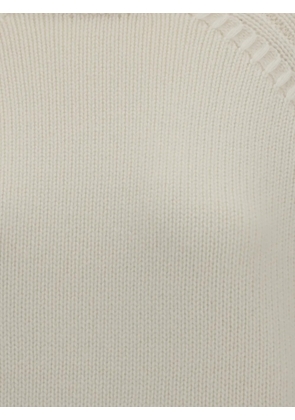 P.A.R.O.S.H. turtleneck cashmere sweater - White