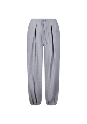 Sportmax drawstring track pants - Grey